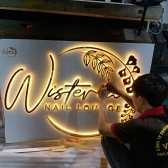 Thi công bảng hiệu