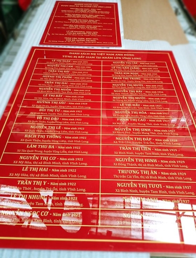 Bảng mica in UV Thông tin